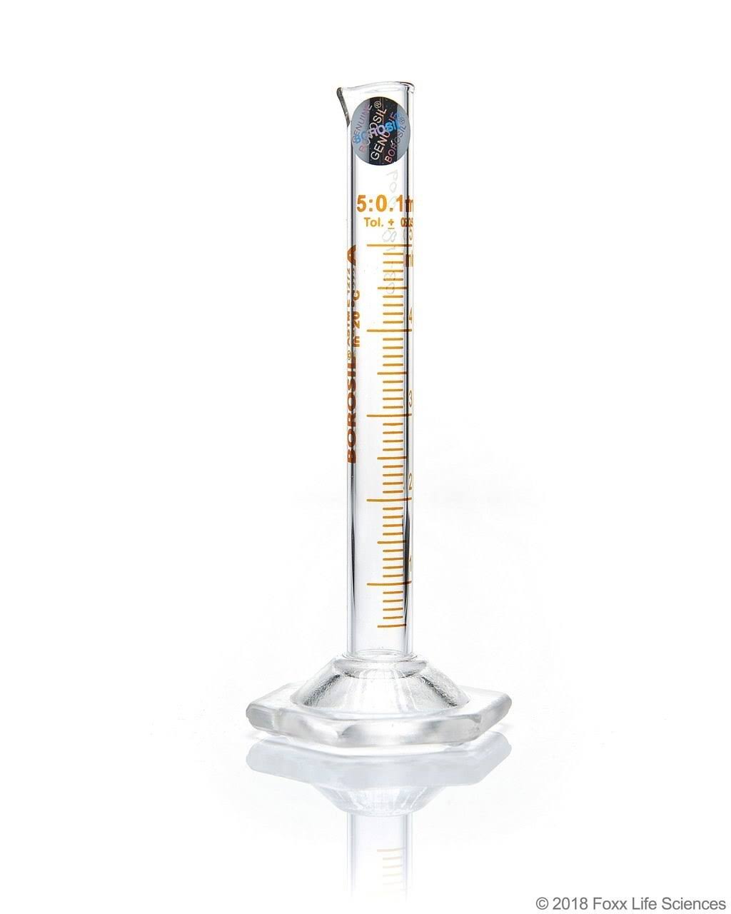 5ml Graduated Cylinders with Pour Spout K874