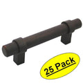 Oil Rubbed Bronze Bar Cabinet Handle Pull 25 Pack I6140