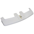 White Fiberglass Cab Visor F122