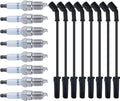 Spark Plugs 8 pcs + Spark Plug Wires 8 pcs Y148330