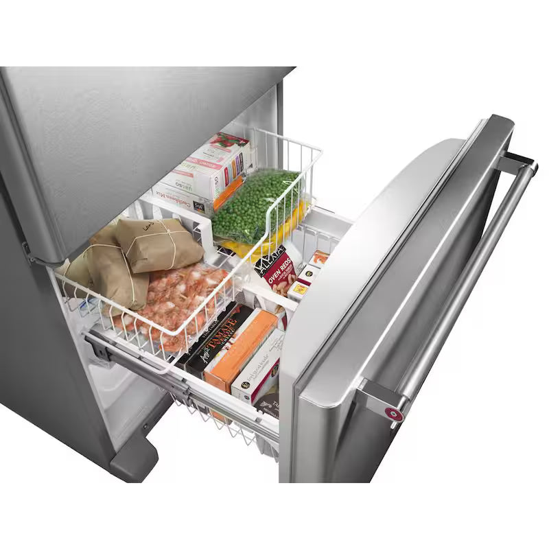 Bottom Freezer Refrigerator in Stainless Steel G941