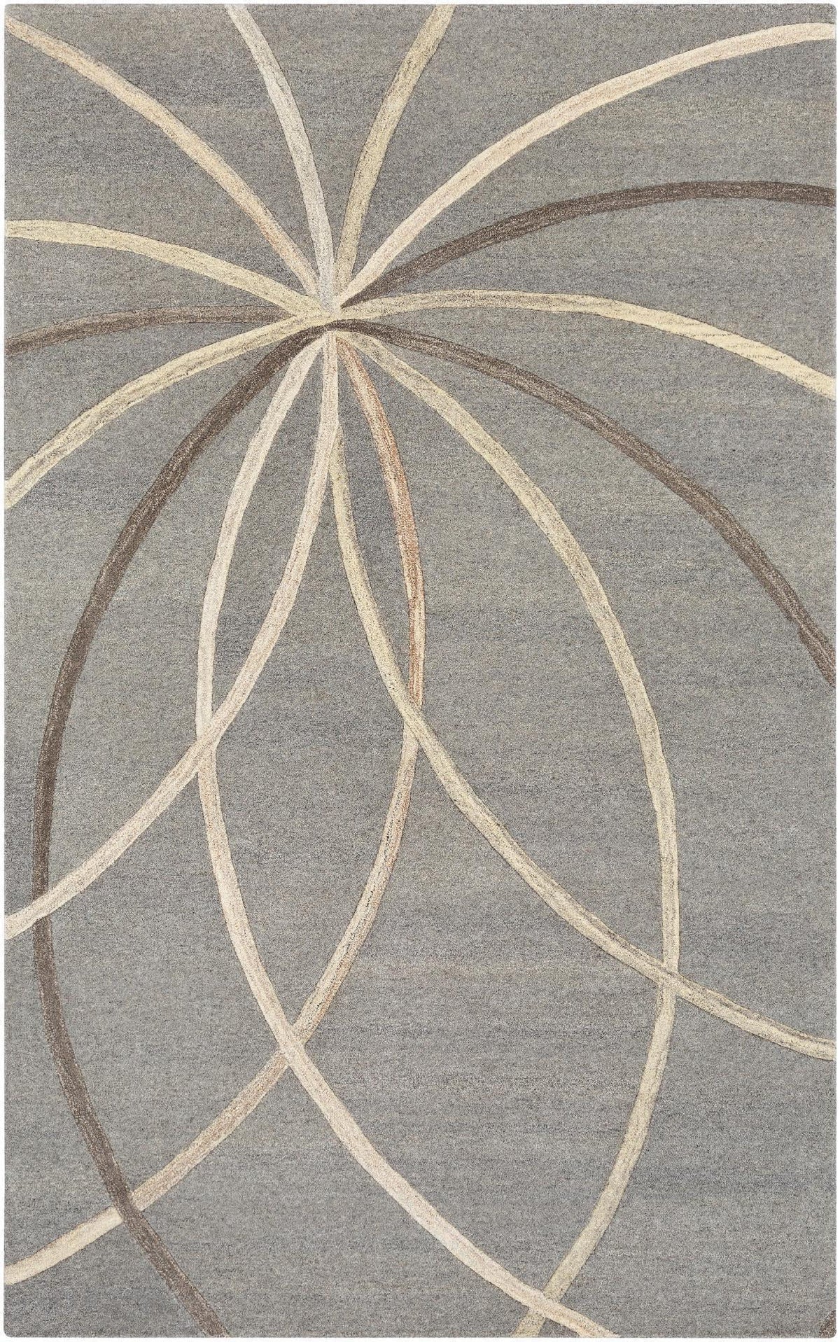 8x11 Medium Gray Area Rug X809057