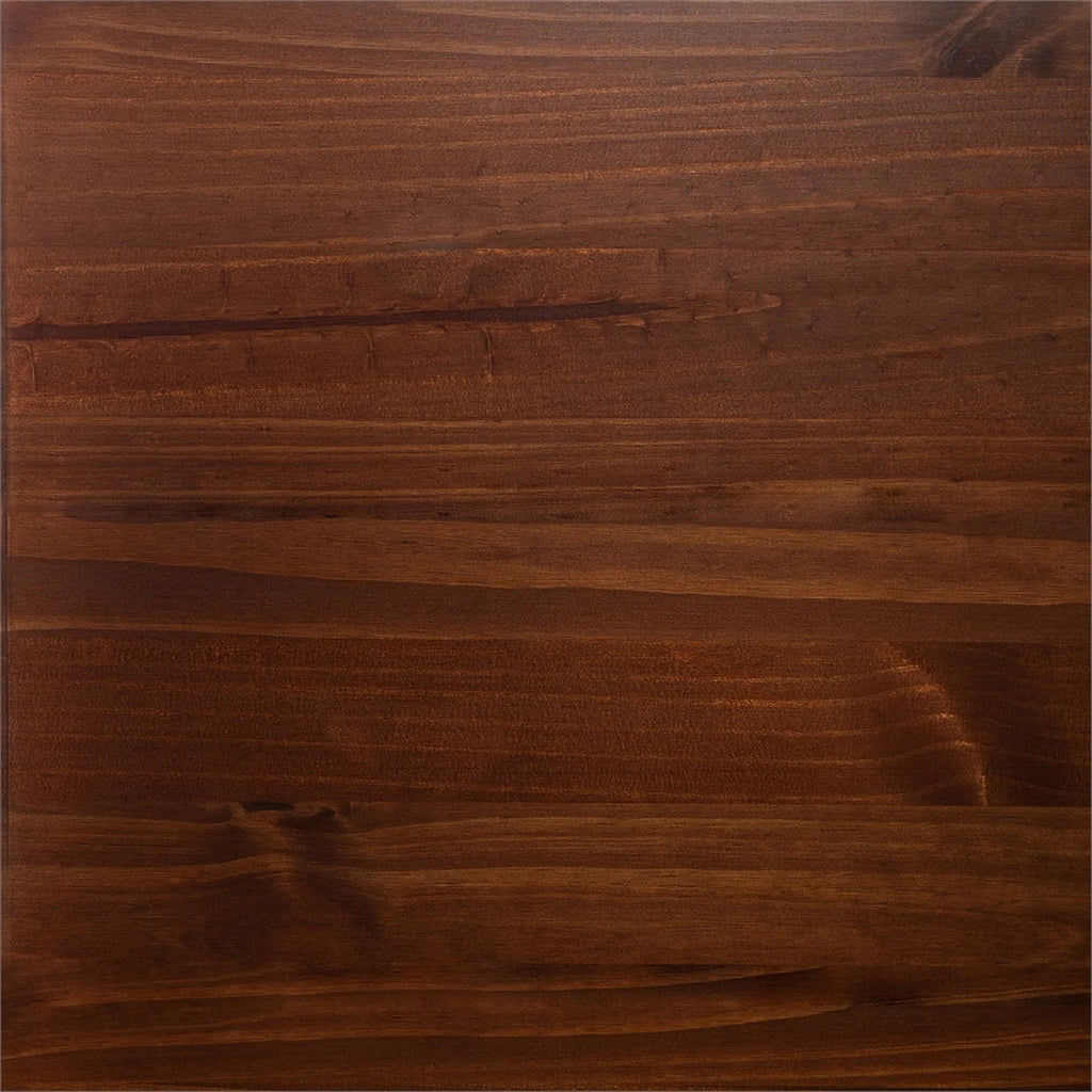 Oval Solid Wood Dining Table with Removable Leaf in Walnut E6119