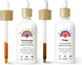 Cordyceps Mushroom Extract + Chaga Mushroom Tincture Liquid Supplements B3540