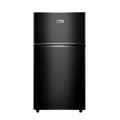 Two Door Mini Fridge with Freezer, 3.5 Cu ft, Black X79490