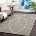8x11 Medium Gray Area Rug X809057