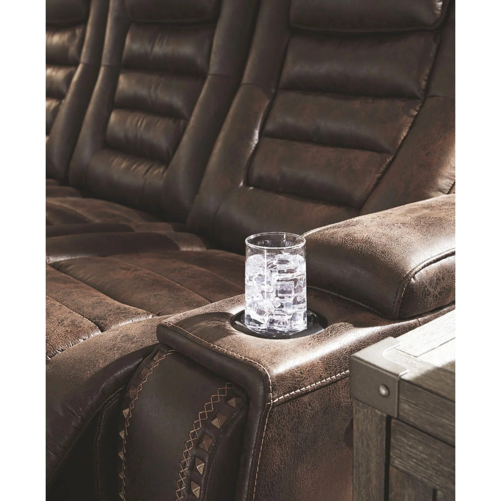 Power Reclining Sofa in Bark Q787