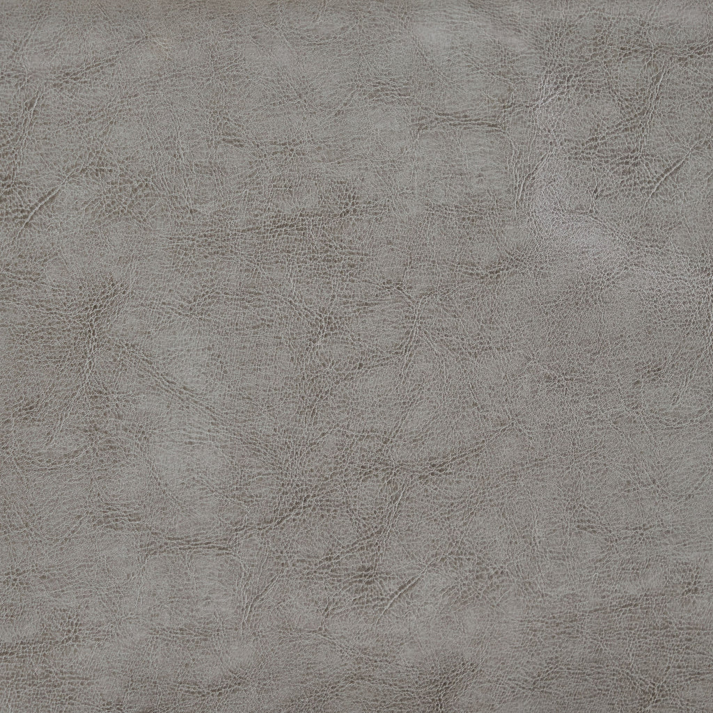 Gray Faux Leather Loveseat R868733