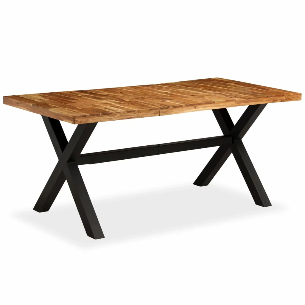 Solid Acacia and Mango Wood Dining Table B8792