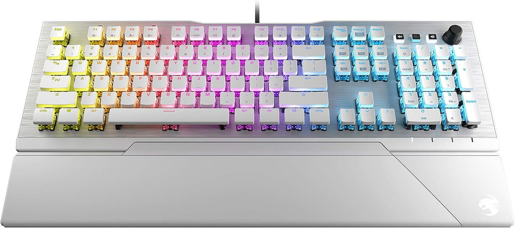 White/Silver Mechanical Gaming Keyboard Q25974