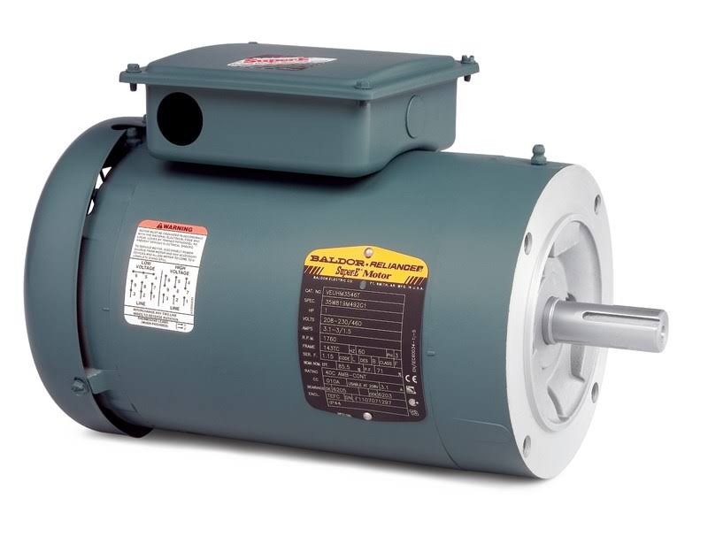 1 Hp 1760 Rpm 3-Phase Motor L8580