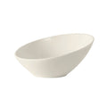 10 1/2 oz Slant Bowl Pearl White Case of 12 O87983