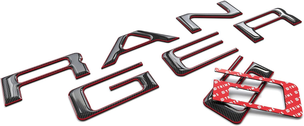Tailgate 3D Raised Letters Pack of 2 N48432