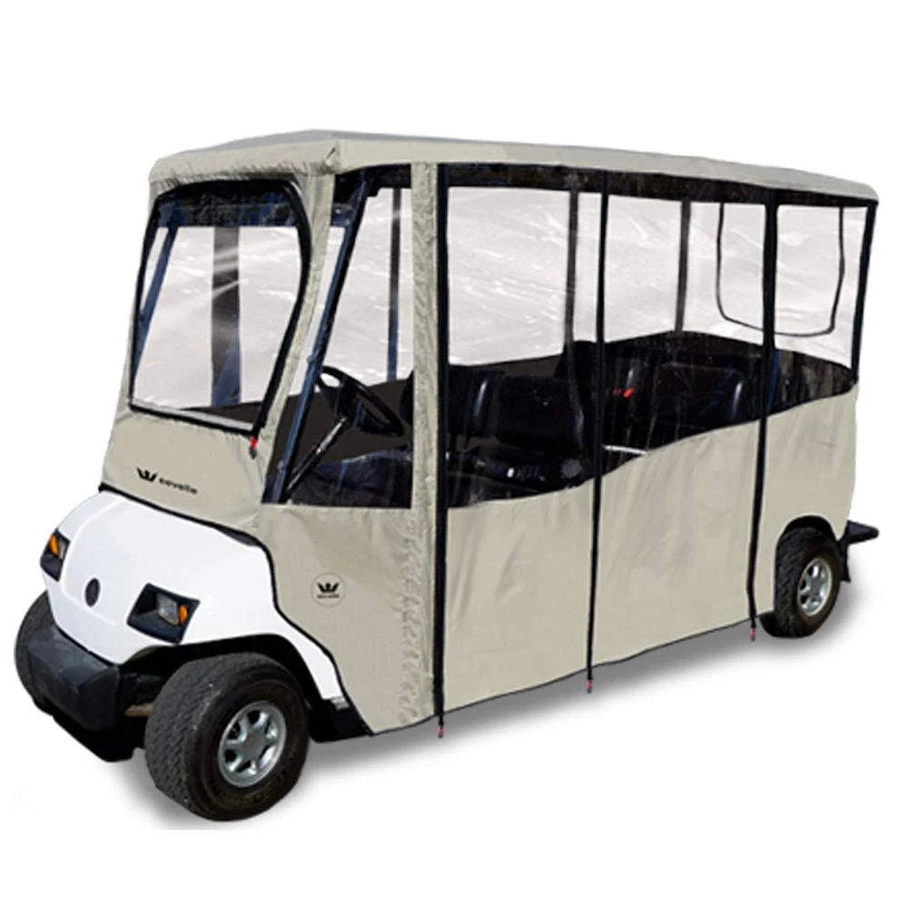 Drivable 6 Passenger Golf Cart Enclosure U9478