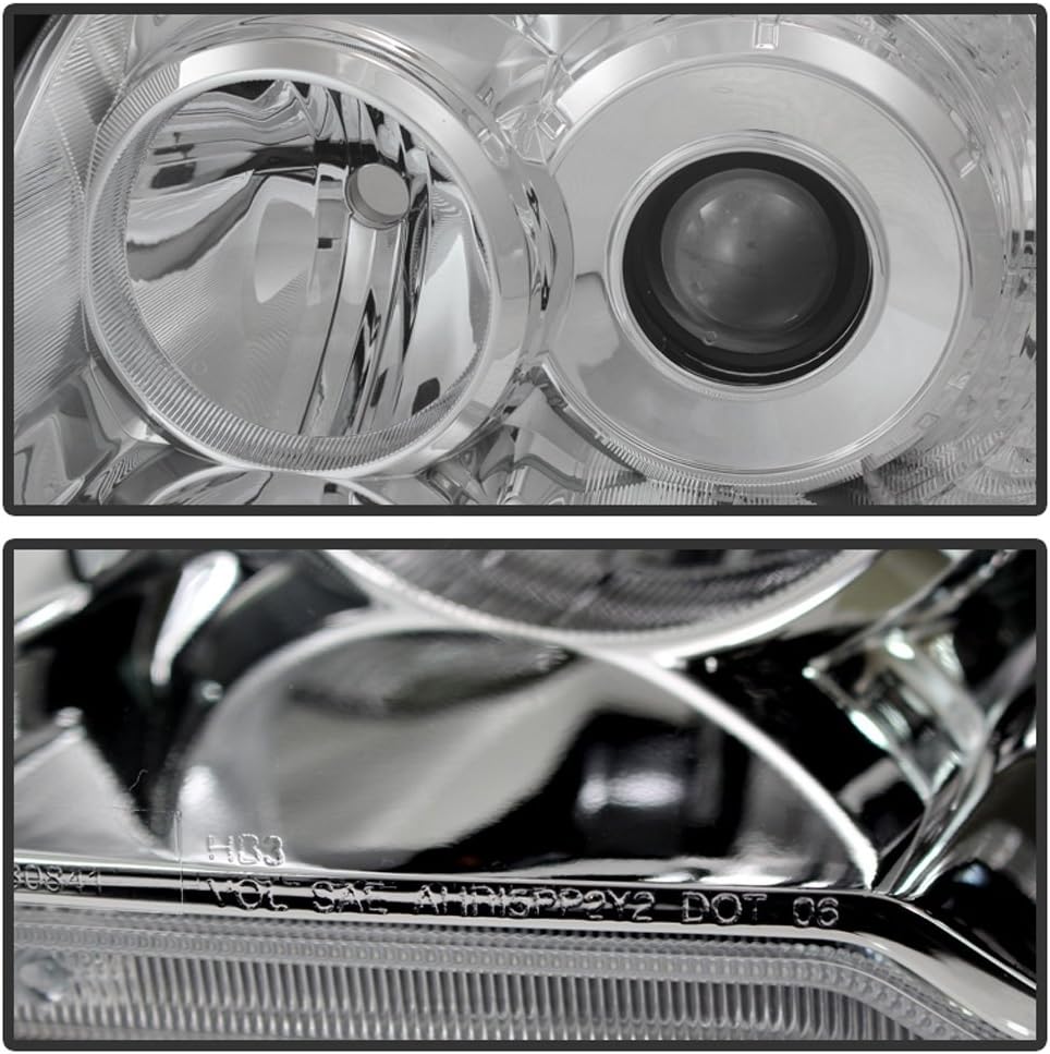 Projector Headlights Lamp Driver + Passenger Side P986202