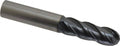 3/4x22 Diam 4 Flute Solid Carbide Ball End Mill O99101