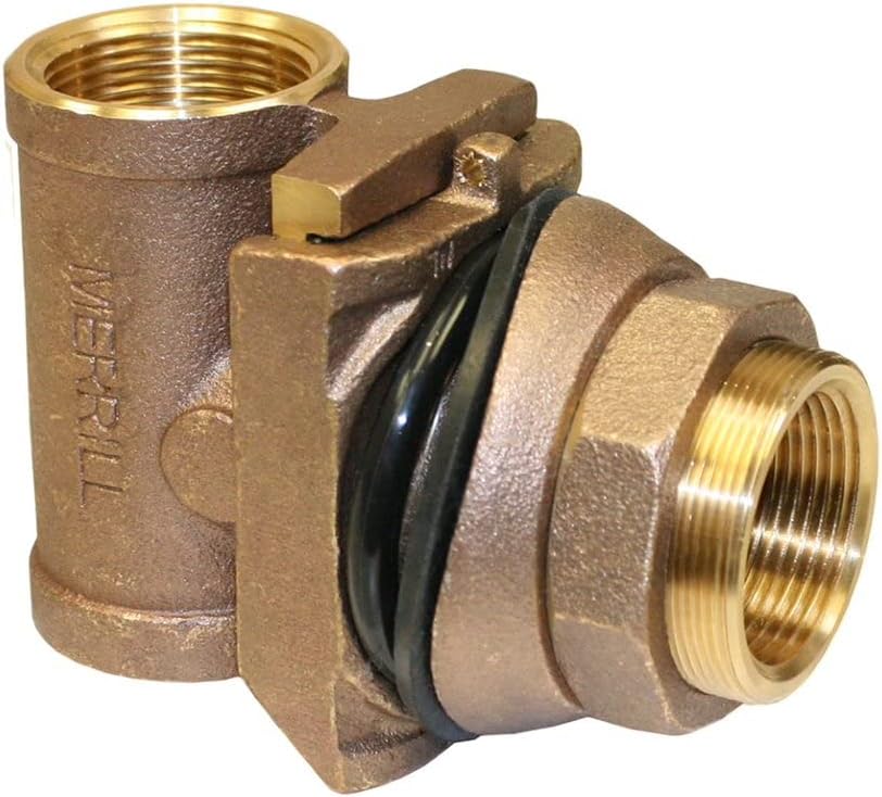No Lead Brass 1-1/4 Pitless Adapter U45777