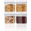 Airtight BPA Free 4 PC Food Storage Containers with Lids M287