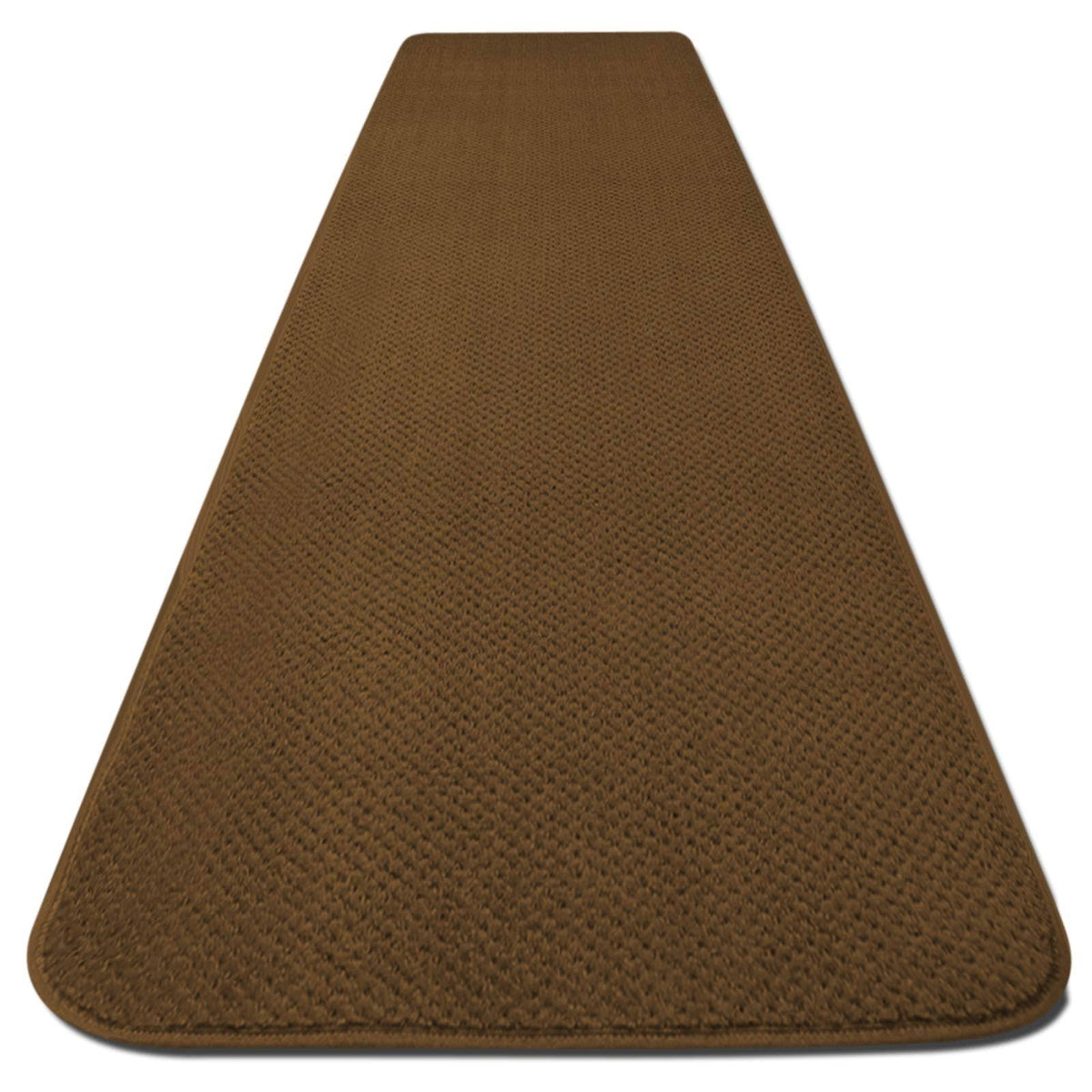 Bronze Gold 8 ft. x 48 in. Skid-Resistant Carpet Runner E333