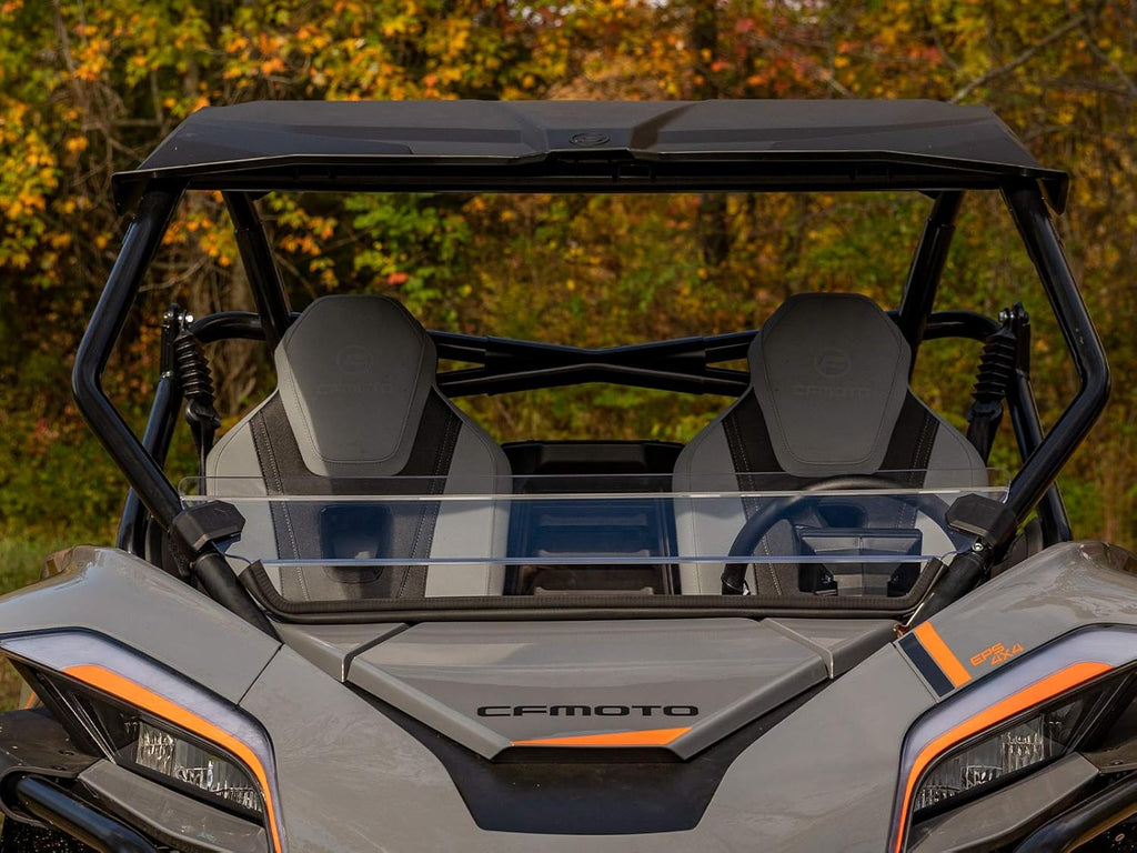 Clear 1/4 Polycarbonate Half Windshield Z87923