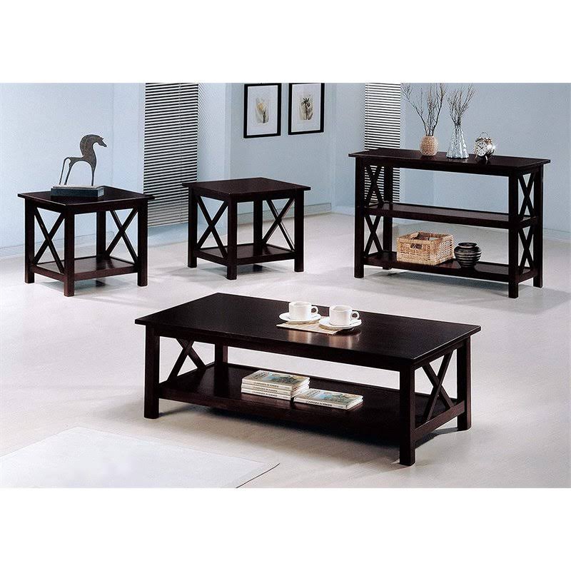 3 Piece Casual Occasional Table Set I586