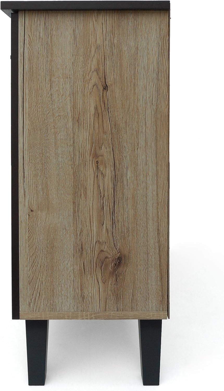 Modern 3-Shelf Faux Wood Cabinet A906727