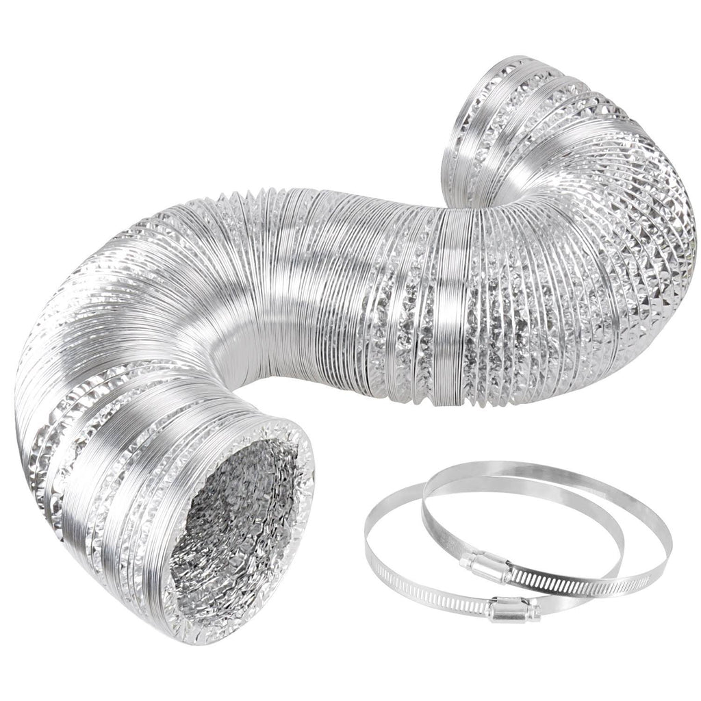 8 inch 750 CFM Inline Fan Carbon Filter Ducting Combo P53813