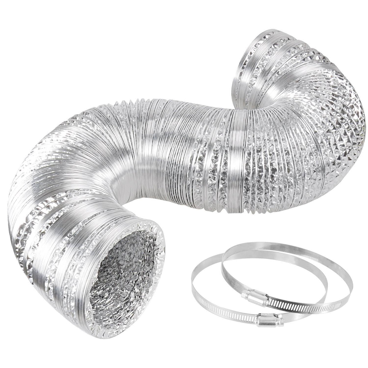 8 inch 750 CFM Inline Fan Carbon Filter Ducting Combo P53813