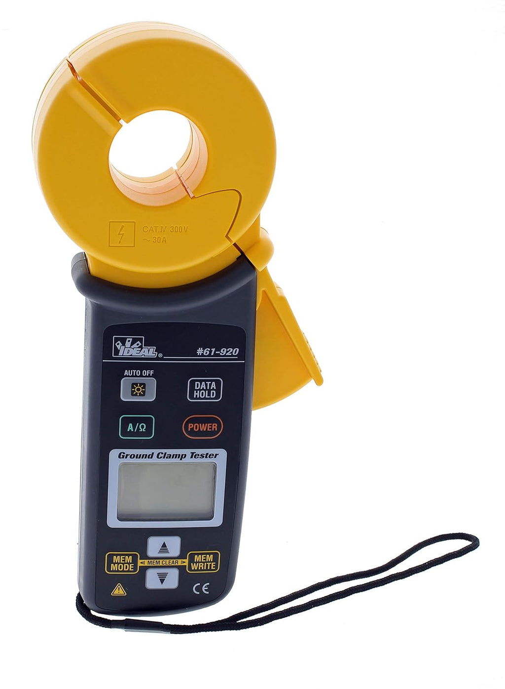 Ground Rod Resistance Clamp Meter W6193