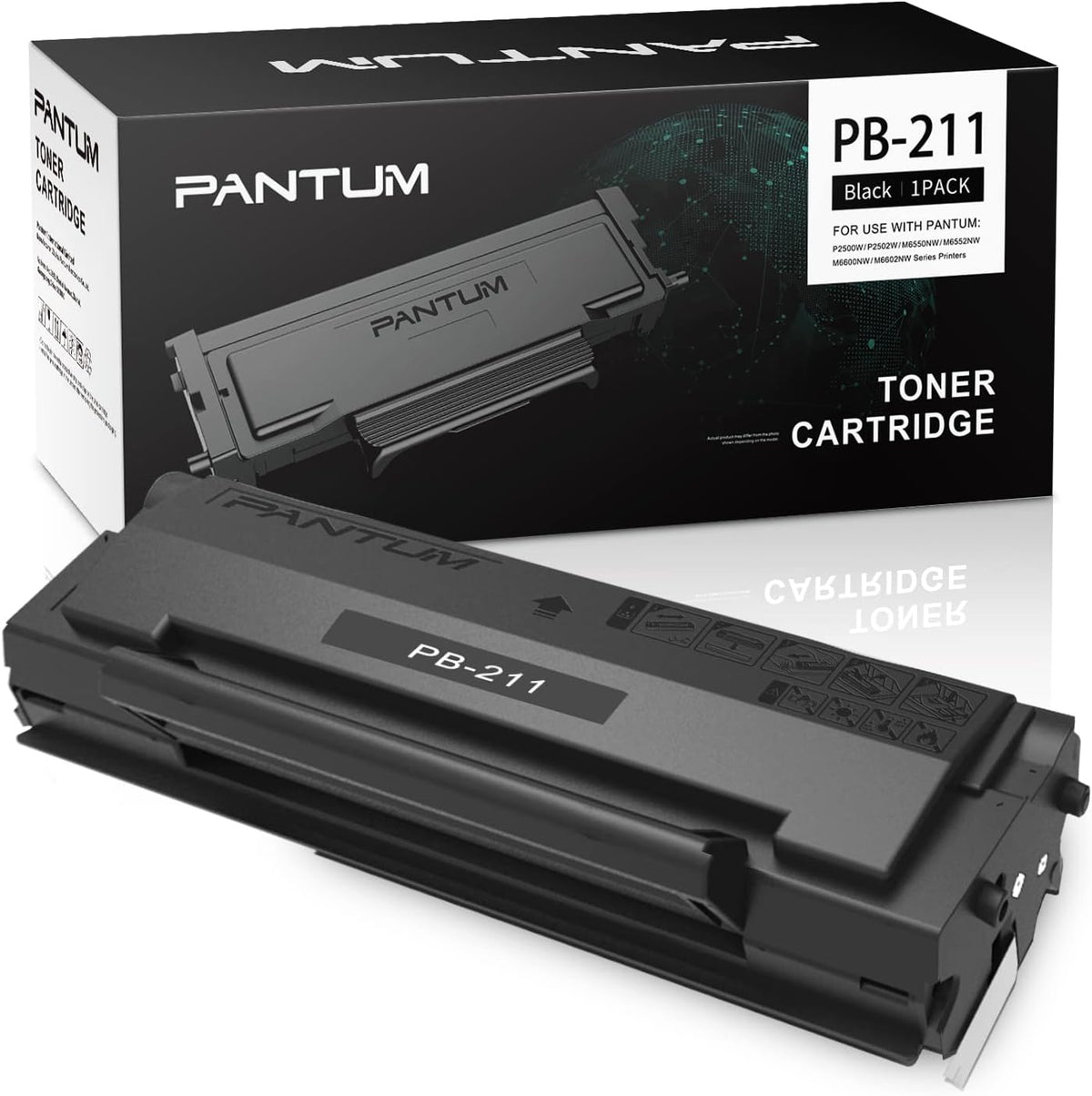 Black Toner Cartridge Pack of 2 P18321