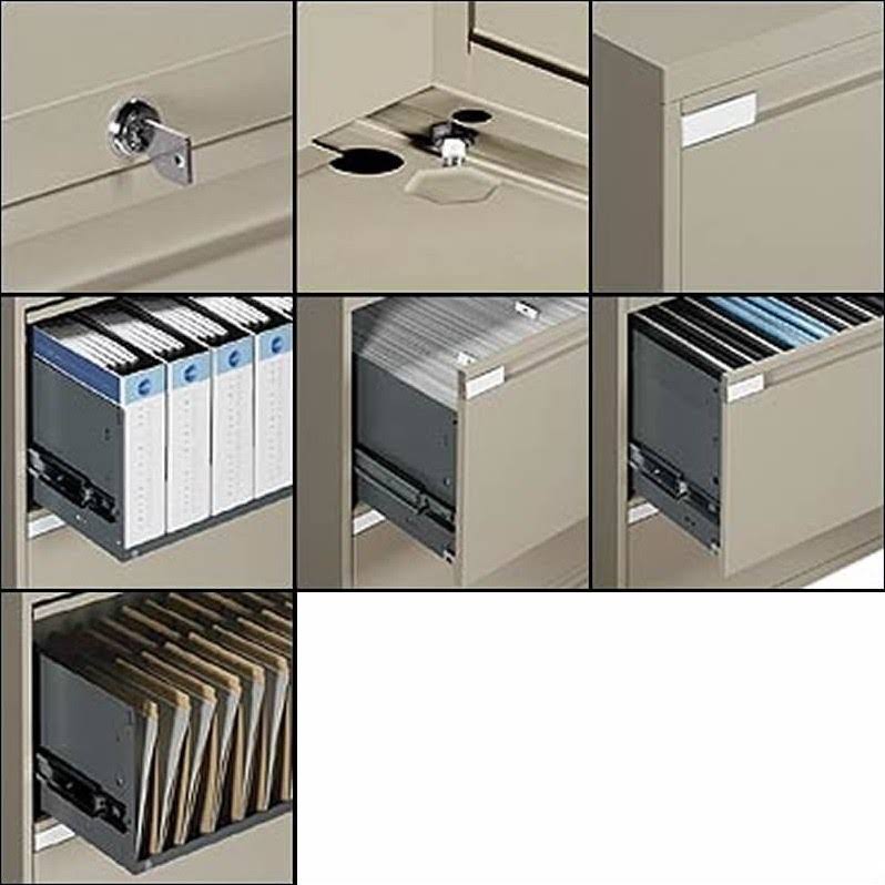 2 Drawer Metal File Storage Cabinet L179501
