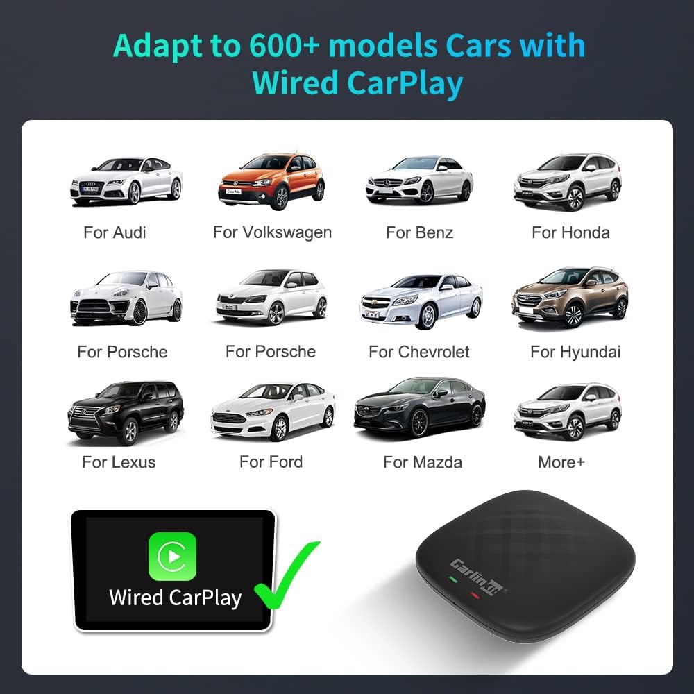 Wireless CarPlay Android Auto Adapter V795