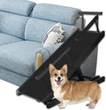 Adjustable Foldable Non-Slip Pet Ramp with Side Rails W838