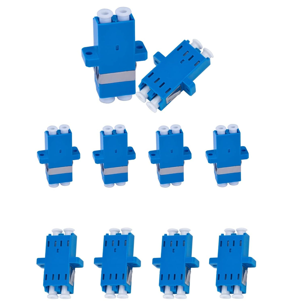 Fiber Optic Cable Adapter LC to LC Duplex 6 Pack G8484