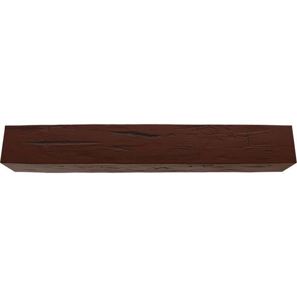 Hand Hewn Faux Wood Fireplace Mantel H7917