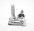 1/4x22-20 x 1 1/2x22 Coarse Thread Grade A Carriage Bolt Zinc Plated K1410