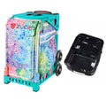 Bag with Utility Pouches Turquoise Frame O1206