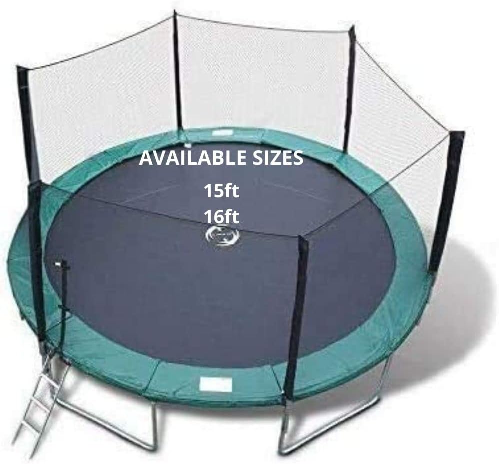 Rectangle Trampoline with Net Enclosure B53671