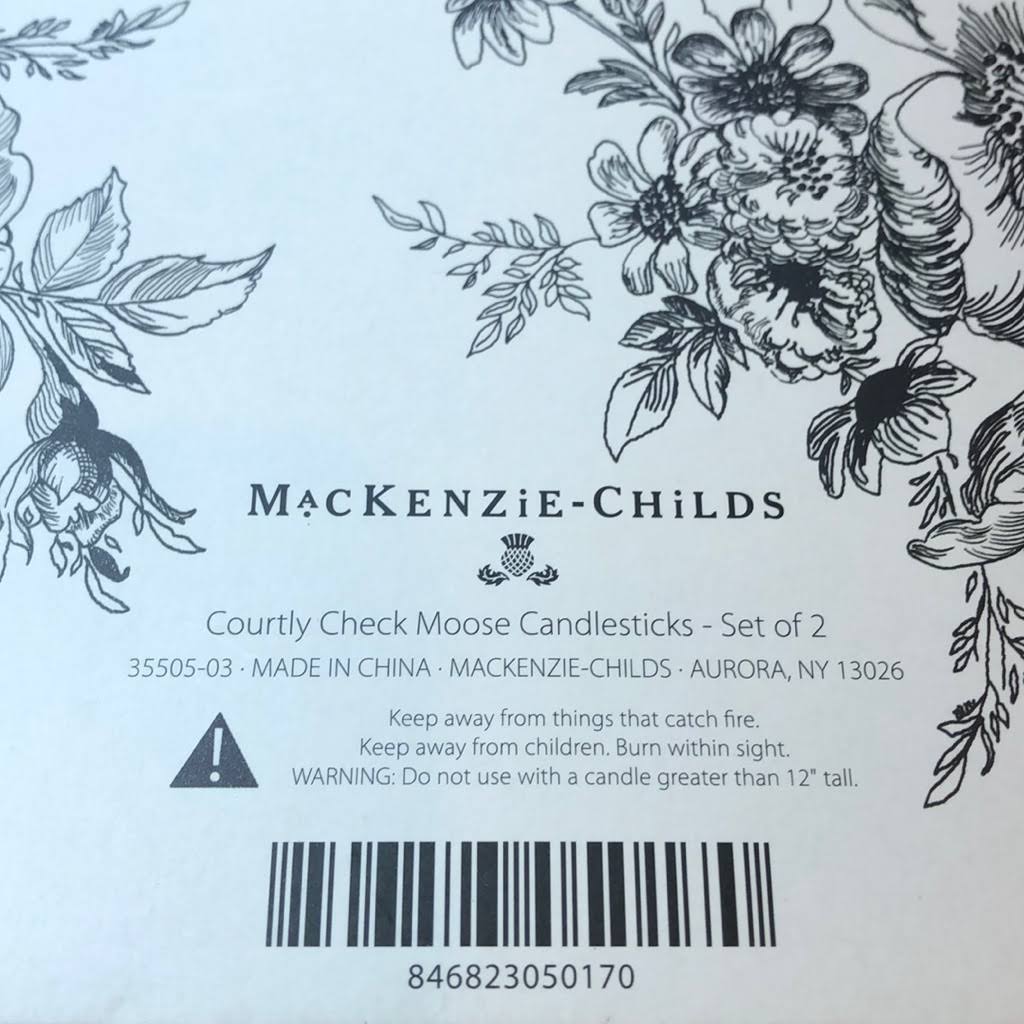 Set of 2 Candlesticks F7318