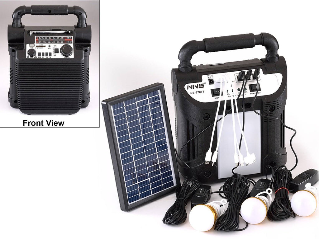 9-in-1 Solar Power Bank Speaker Q3019