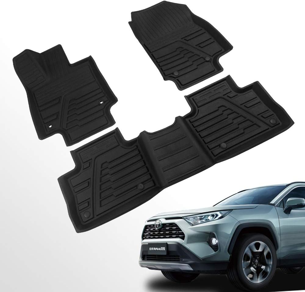 TPE All Weather Cargo Liner Trunk Mats Set of 4 S883