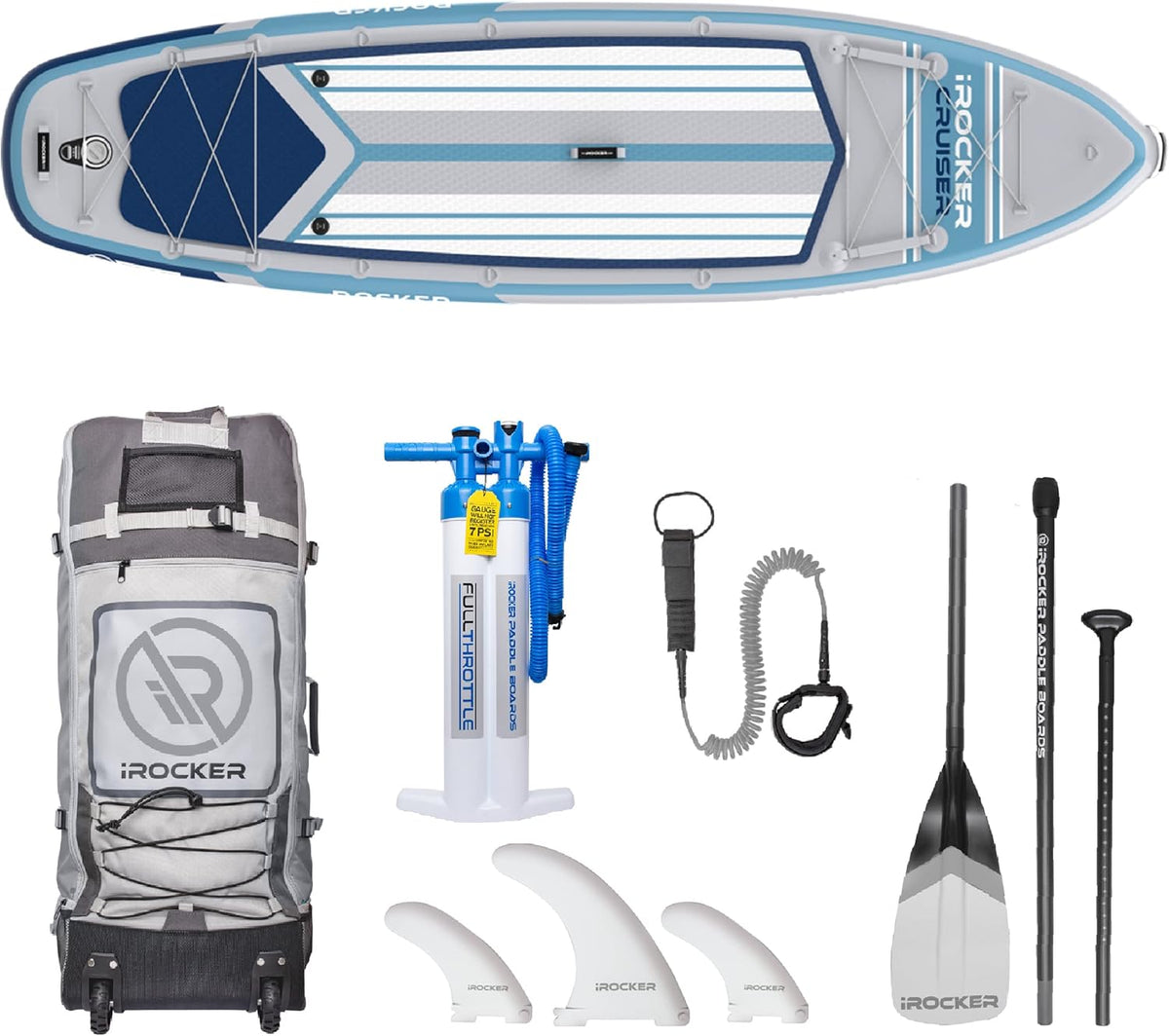 Inflatable Stand Up Paddle Board 10'6 Long 33 Wide 6 Thick T304220