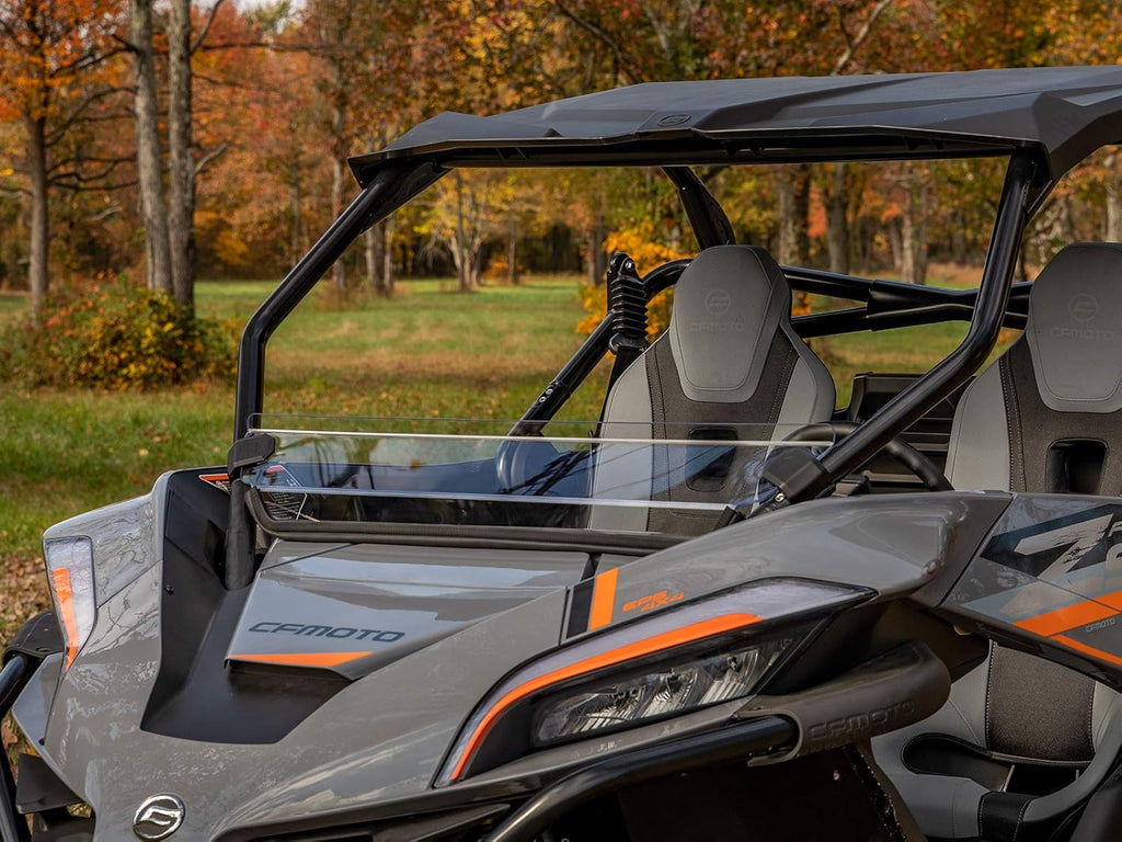 Clear 1/4 Polycarbonate Half Windshield Z87923