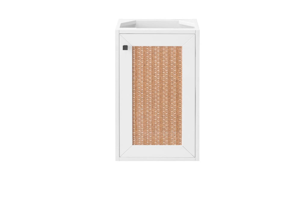 16 in. Single Vanity Cabinet Glossy White Y888