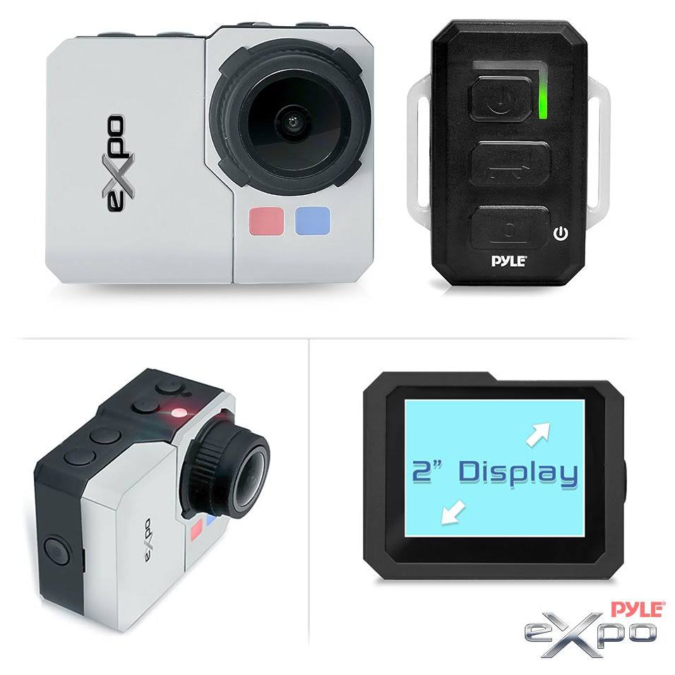 Hi-Res Action Cam with Full HD 1080p Video, 20 Mega Pixel Camera W95264