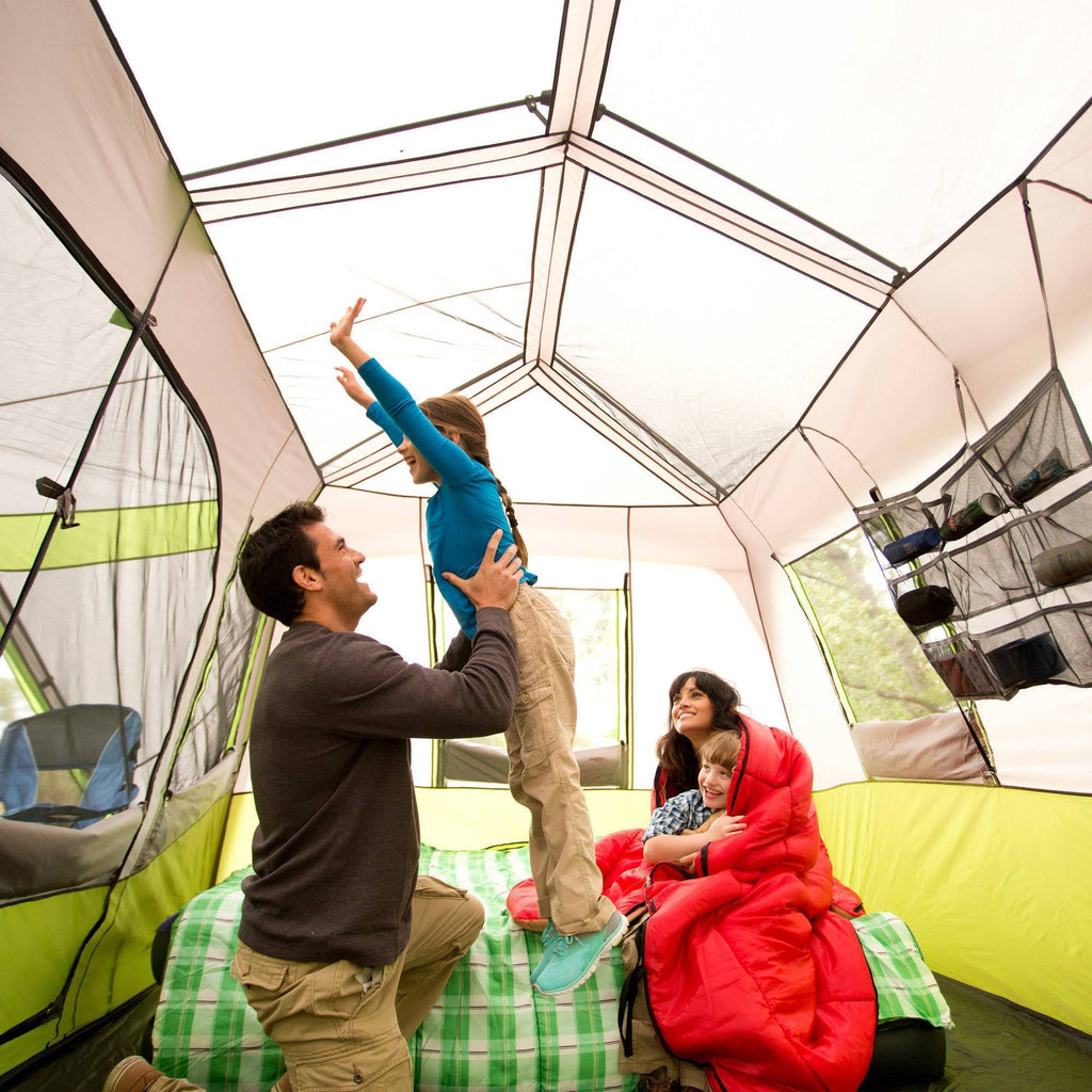 9 Person 2 Room Cabin Tent with Screen Room W39235