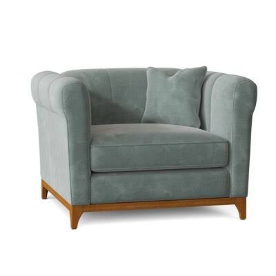 Wide Armchair Empire Caribbean Q637