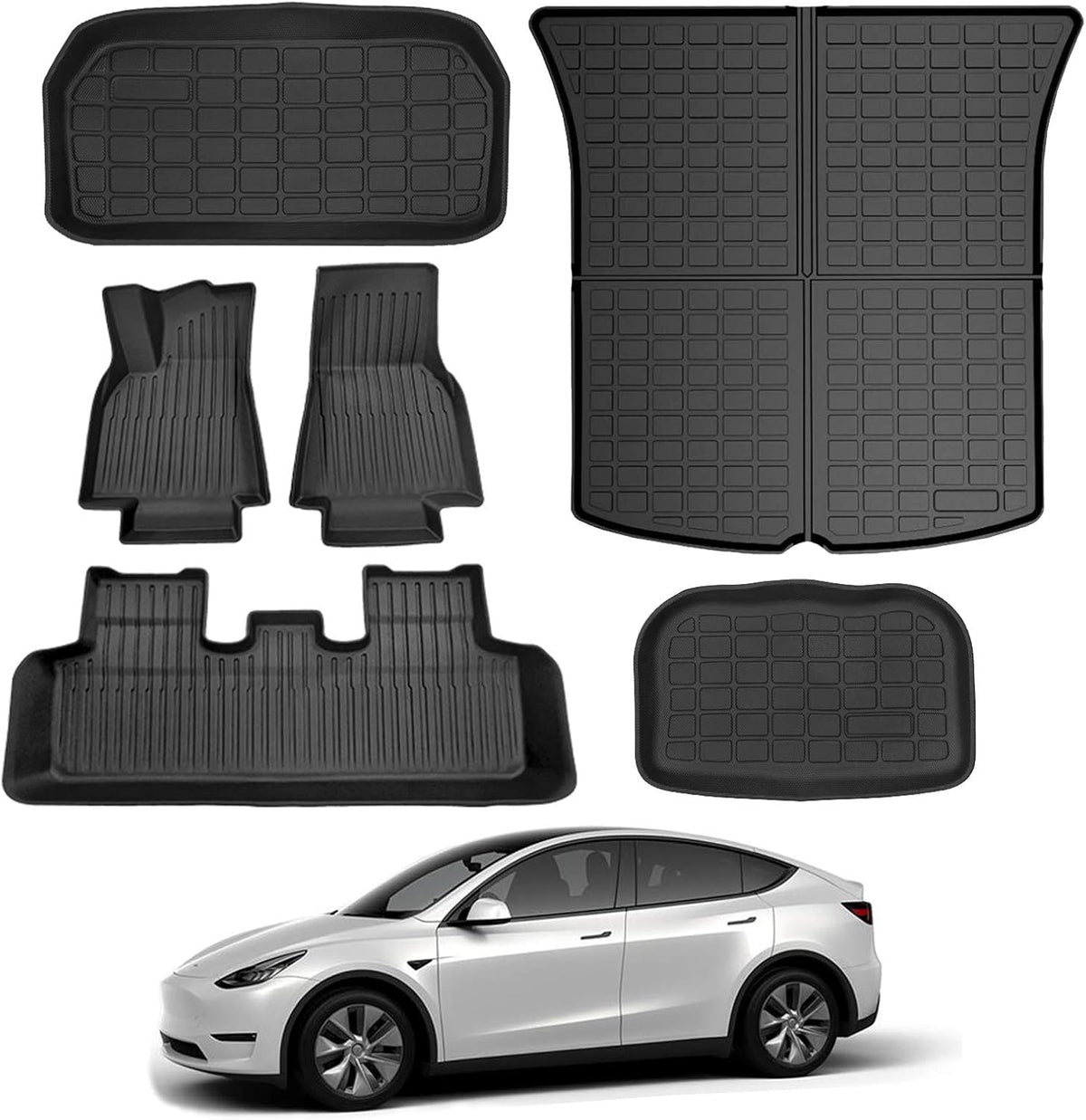 All Weather Floor Mats Front Rear Cargo Liner W42839