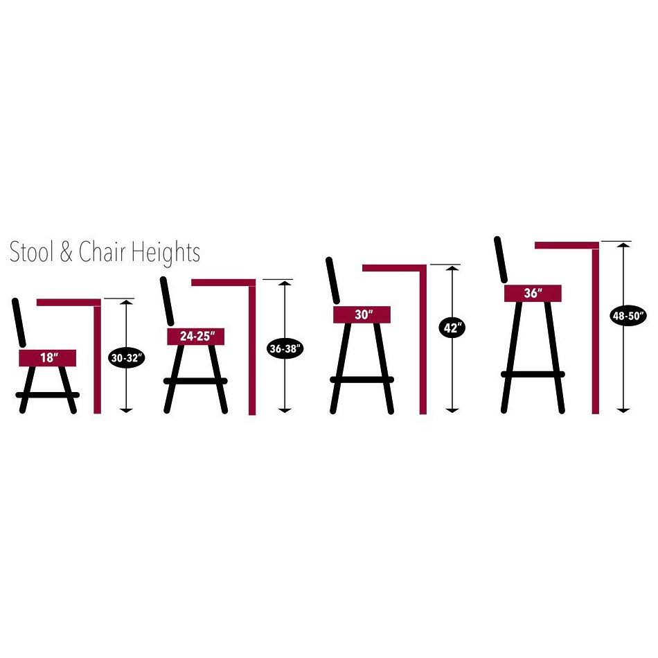 Black Wrinkle Swivel Bar Stool L1568