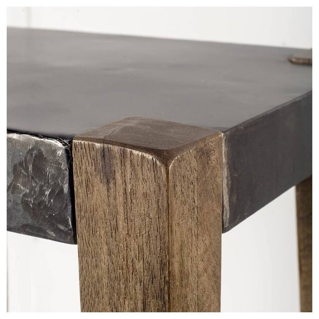 Brown Wood Stool K27886